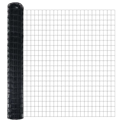 Euro Fence Ground Fix 10 x 1.6 m PVC-Coated Steel Grey Mesh