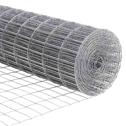 Outdoor Euro Fence Ground Fix 10 x 1.6 m Galvanised Steel Mesh
