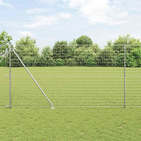 Outdoor Euro Fence with Spikes 10 x 1.6 m Galvanised Steel Mesh