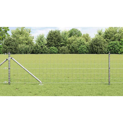 Outdoor Euro Fence with Spikes 10 x 0.6 m Galvanised Steel Mesh