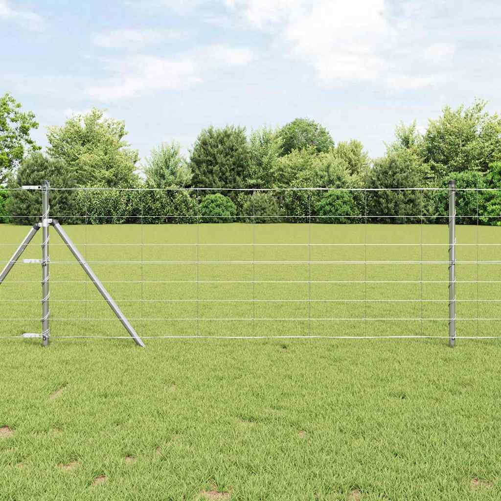 Fence Post Galvanized 25 x 0.8 m Steel