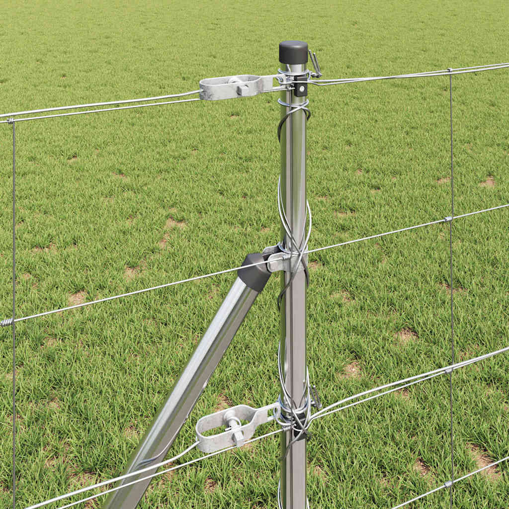 Ground Fix Welded Wire Fence 100 x 0.8 m Galvanised Steel Mesh