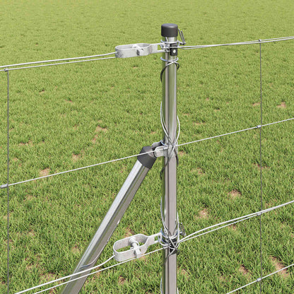 Ground Fix Welded Wire Fence 100 x 0.8 m Galvanised Steel Mesh