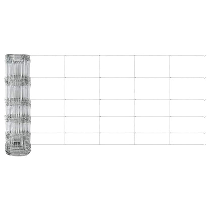 Ground Fix Welded Wire Fence 100 x 0.8 m Galvanised Steel Mesh