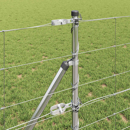 Ground Fix Welded Wire Fence 100 x 0.8 m Galvanised Steel Mesh