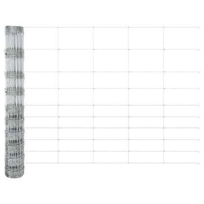 Welded Wire Fence with Spikes 25 x 1.2 m Galvanised Steel Mesh