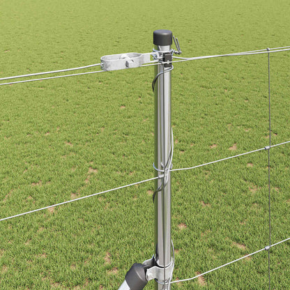 Welded Wire Fence with Spikes 25 x 1.5 m Galvanised Steel Mesh