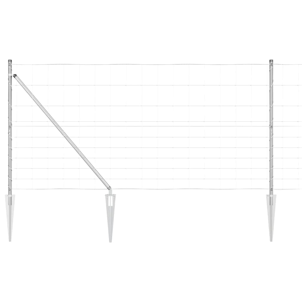 Fence Post Galvanized 50 x 1.2 m Steel