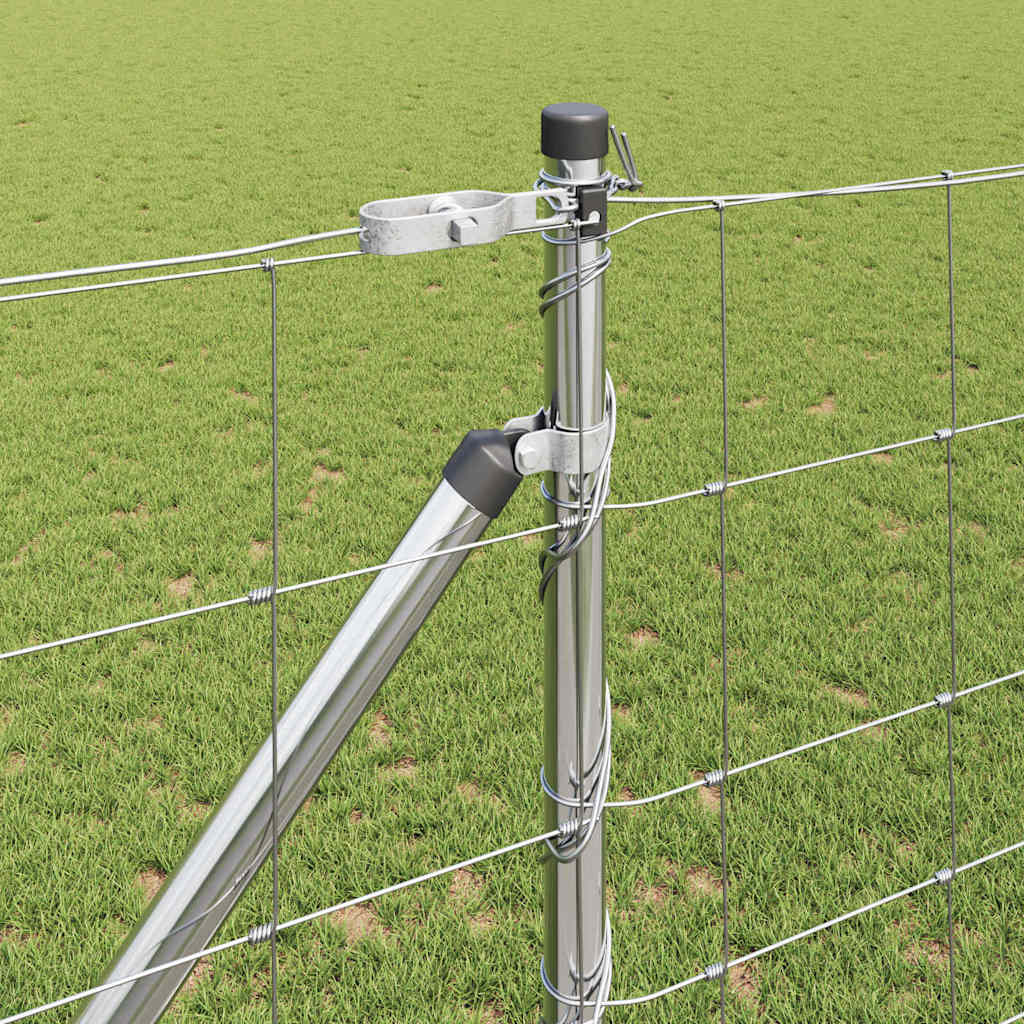 Welded Wire Fence with Spikes 50 x 1.2 m Galvanised Steel Mesh