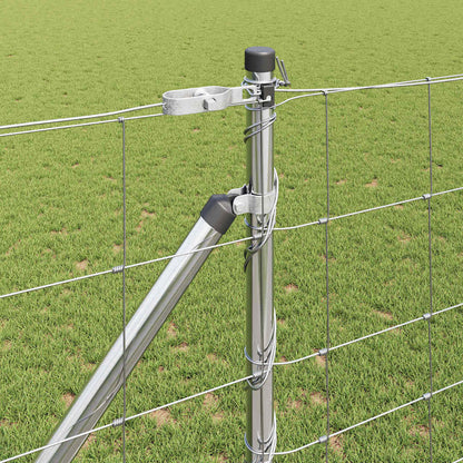 Welded Wire Fence with Spikes 50 x 1.2 m Galvanised Steel Mesh