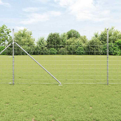 Welded Wire Fence with Spikes 50 x 1.4 m Galvanised Steel Mesh