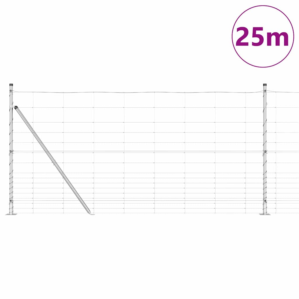 Fence Post Galvanized 25 x 1.2 m Steel