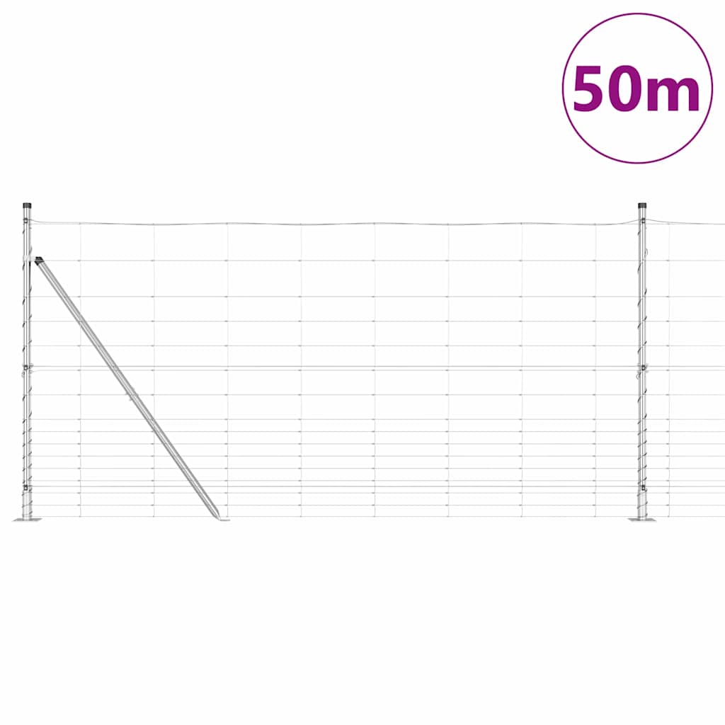 Fence Post Galvanized 50 x 1.2 m Steel