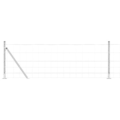 Fence Post Galvanized 100 x 0.8 m Steel