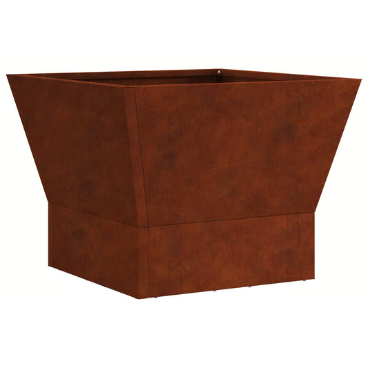 Fire Bowl Rusty 40 x 40 x 35 cm Weathering Steel