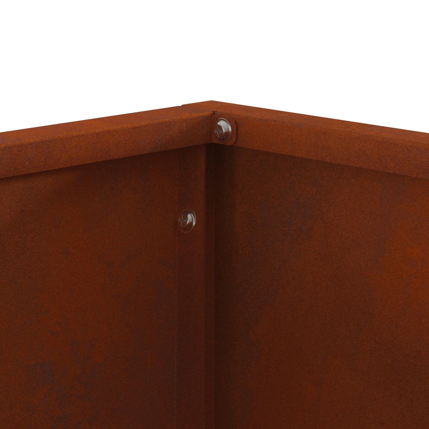 Fire Pit Rusty 60 x 60 x 35 cm Weathering Steel