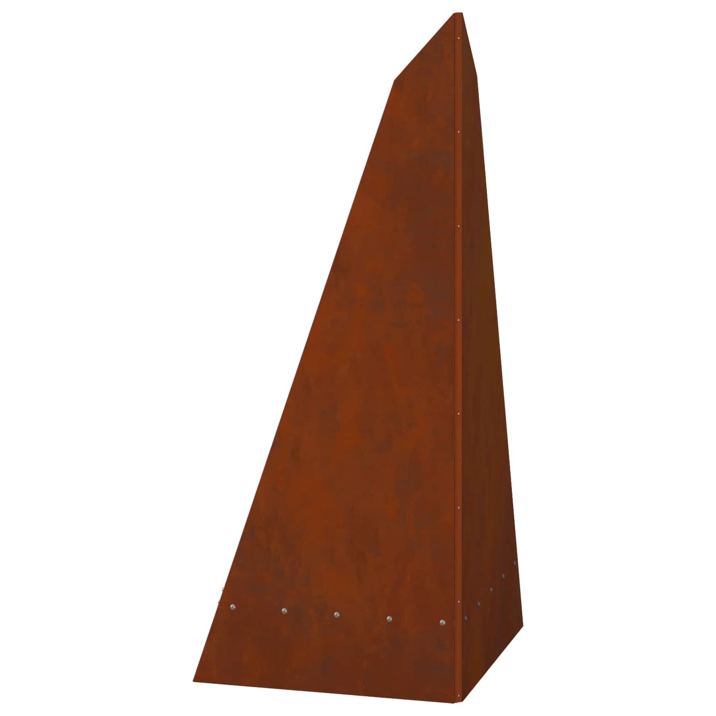 Fire Pit Rusty 58 x 40 x 100 cm Weathering Steel