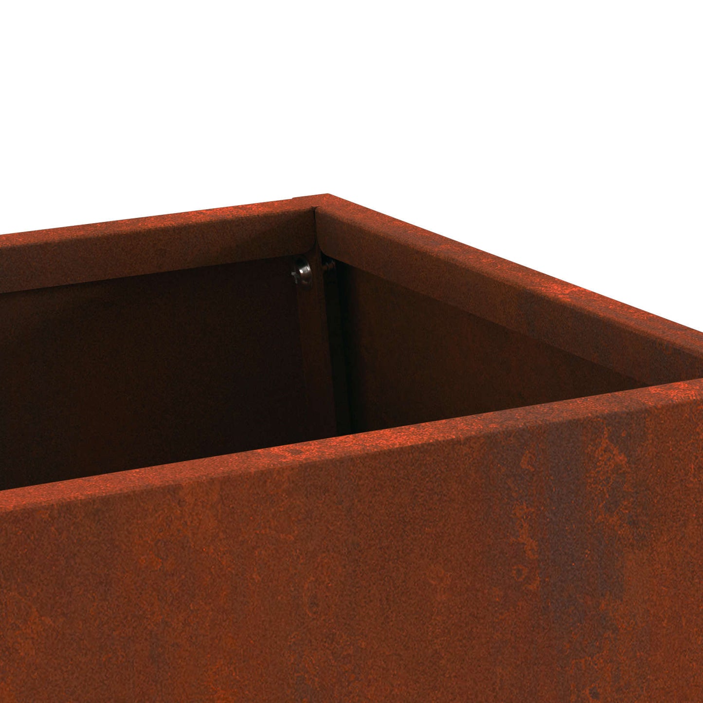Fire Pit Rusty 60 x 35 x 100 cm Weathering Steel