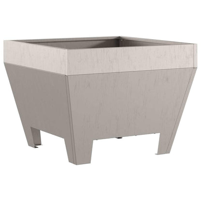 Fire Pit Rusty 50 x 50 x 38 cm Weathering Steel