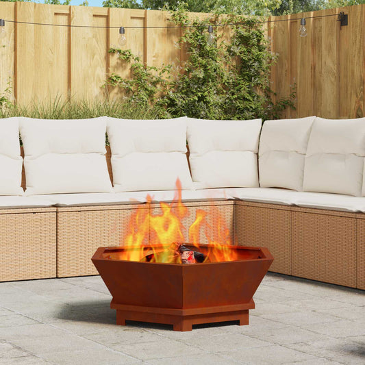 Fire Bowl Rusty 75 x 75 x 28 cm