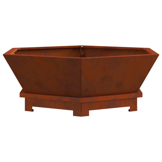 Fire Bowl Rusty 75 x 75 x 28 cm