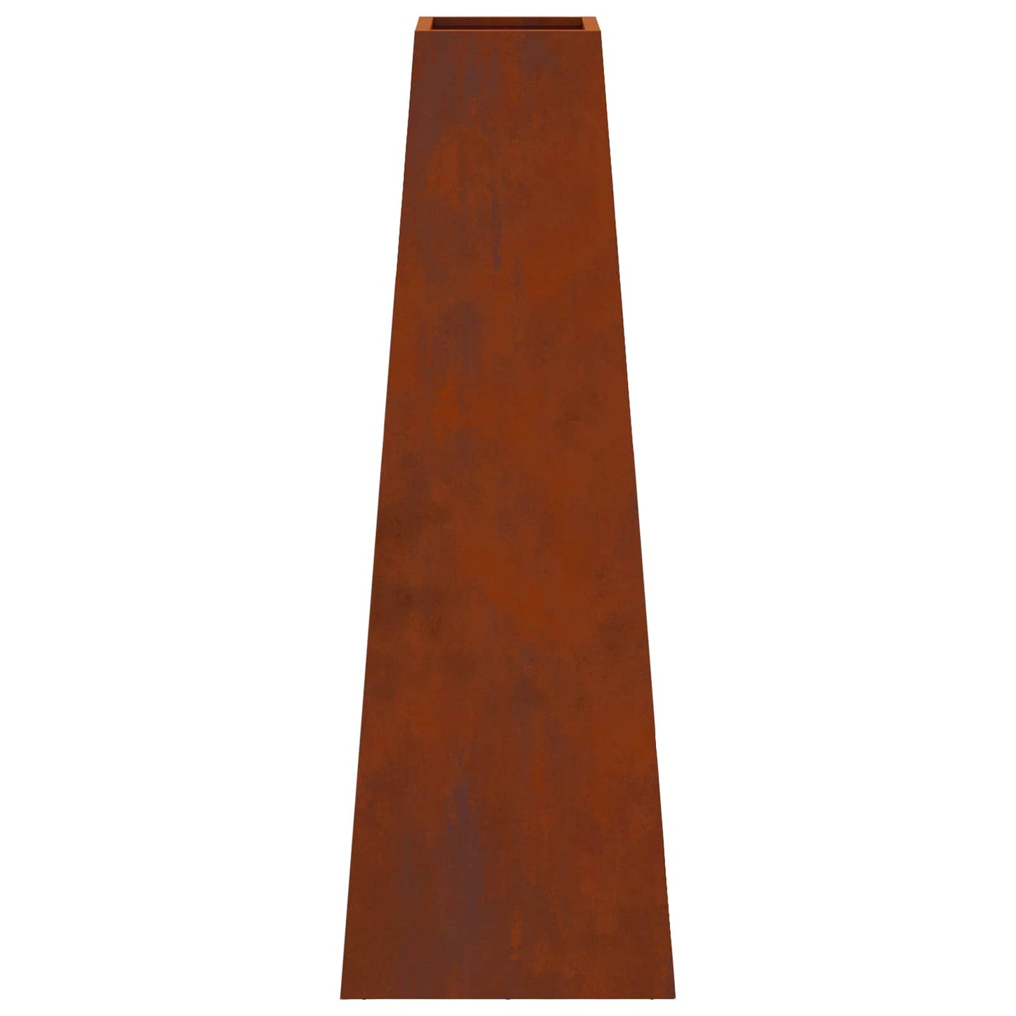 Fire Pit Rusty 50 x 35 x 100 cm Weathering Steel
