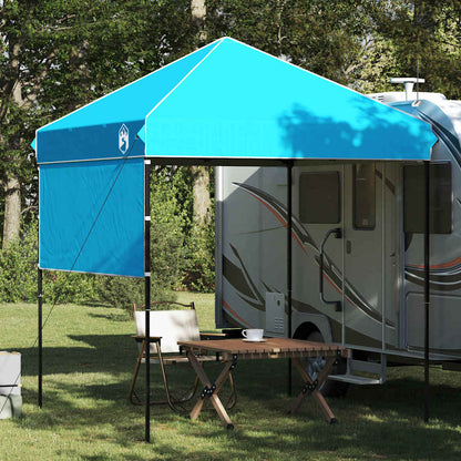Pop-up Canopy Tent Blue 200 x 200 cm Fabric