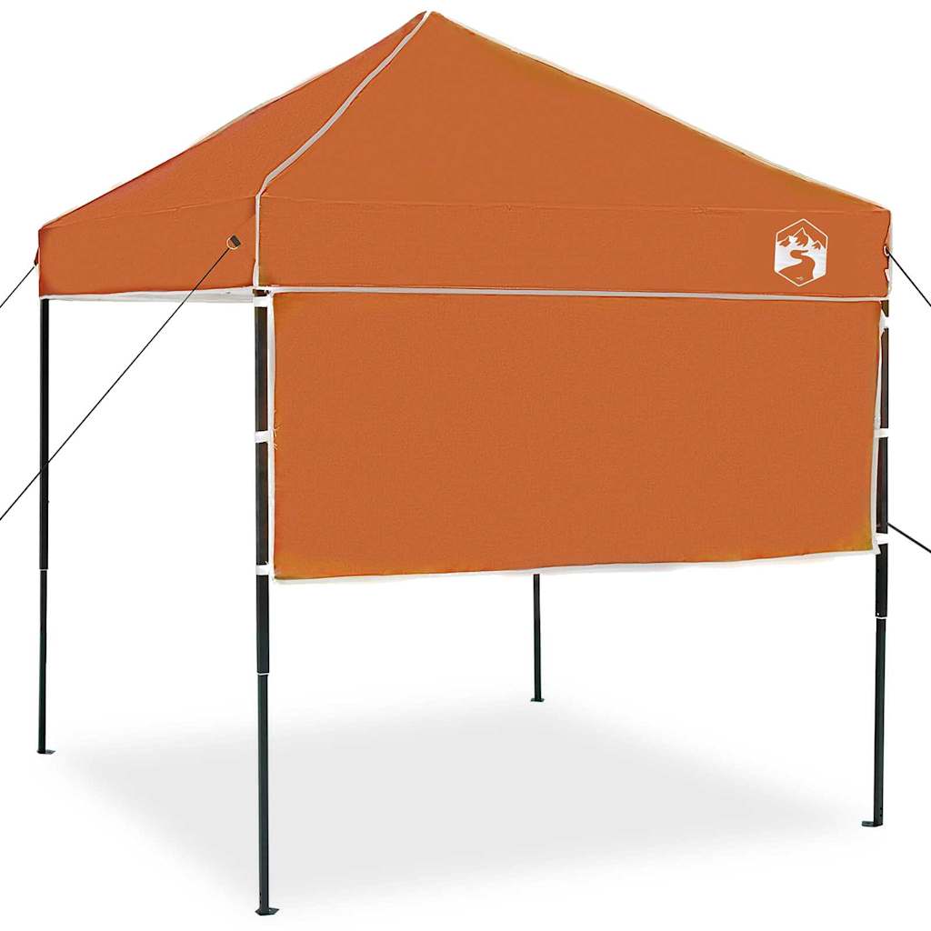 Pop-up Canopy Tent Orange 200 x 200 cm Fabric