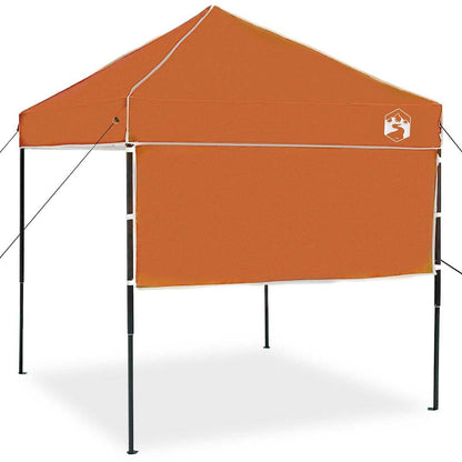 Pop-up Canopy Tent Orange 200 x 200 cm Fabric