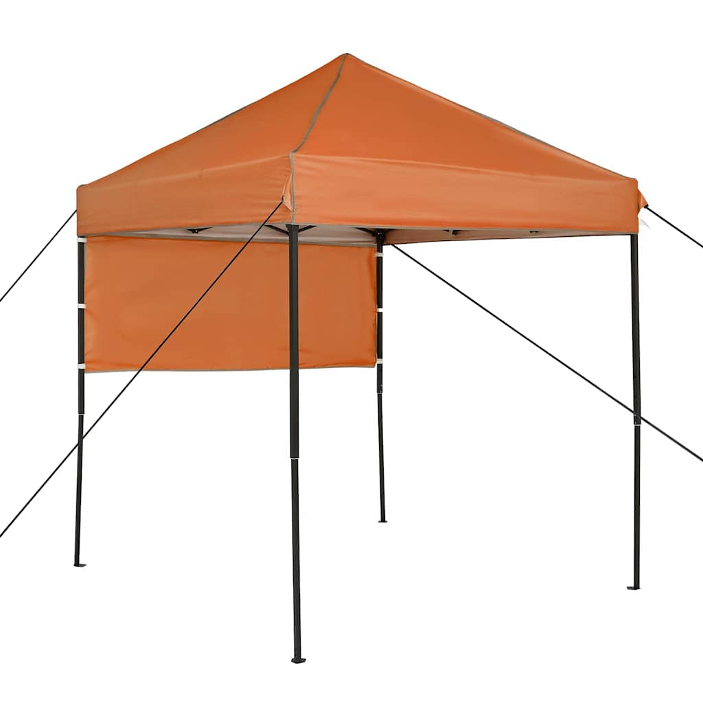 Pop-up Canopy Tent Orange 200 x 200 cm Fabric