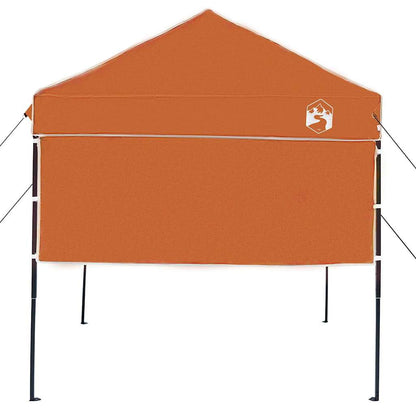 Pop-up Canopy Tent Orange 200 x 200 cm Fabric