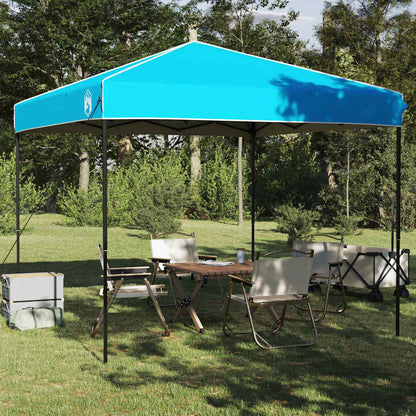 Pop-up Canopy Tent Blue 250 x 250 cm Fabric