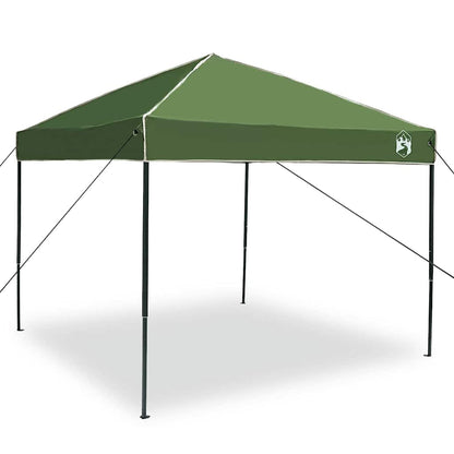Pop-up Canopy Tent Green 250 x 250 cm Fabric