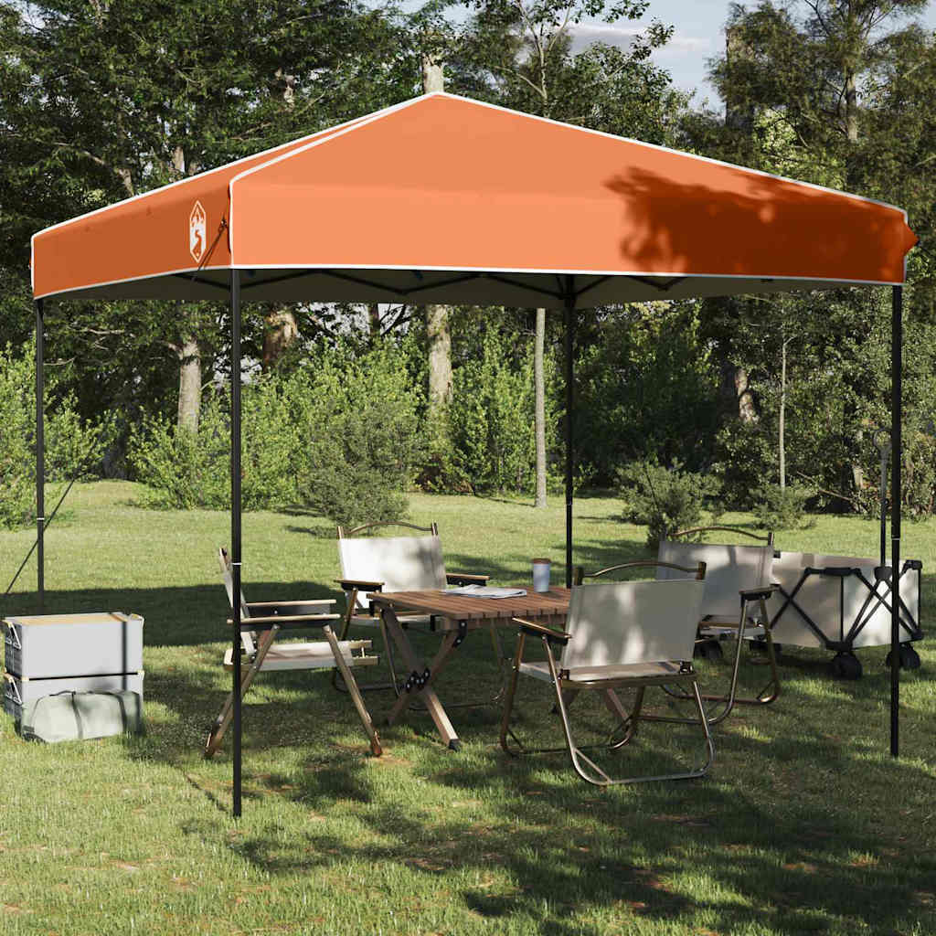 Pop-up Canopy Tent Orange 250 x 250 cm Fabric