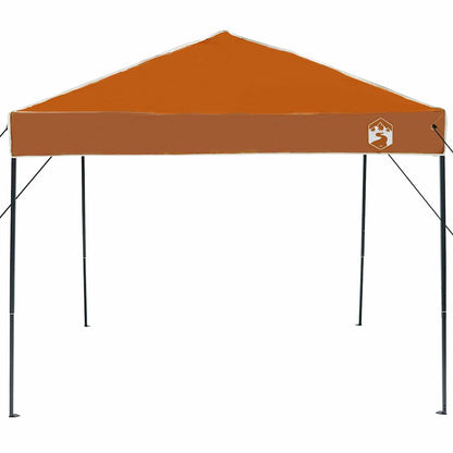 Pop-up Canopy Tent Orange 250 x 250 cm Fabric