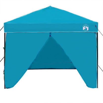 Pop-up Canopy Tent Blue 250 x 250 cm Fabric