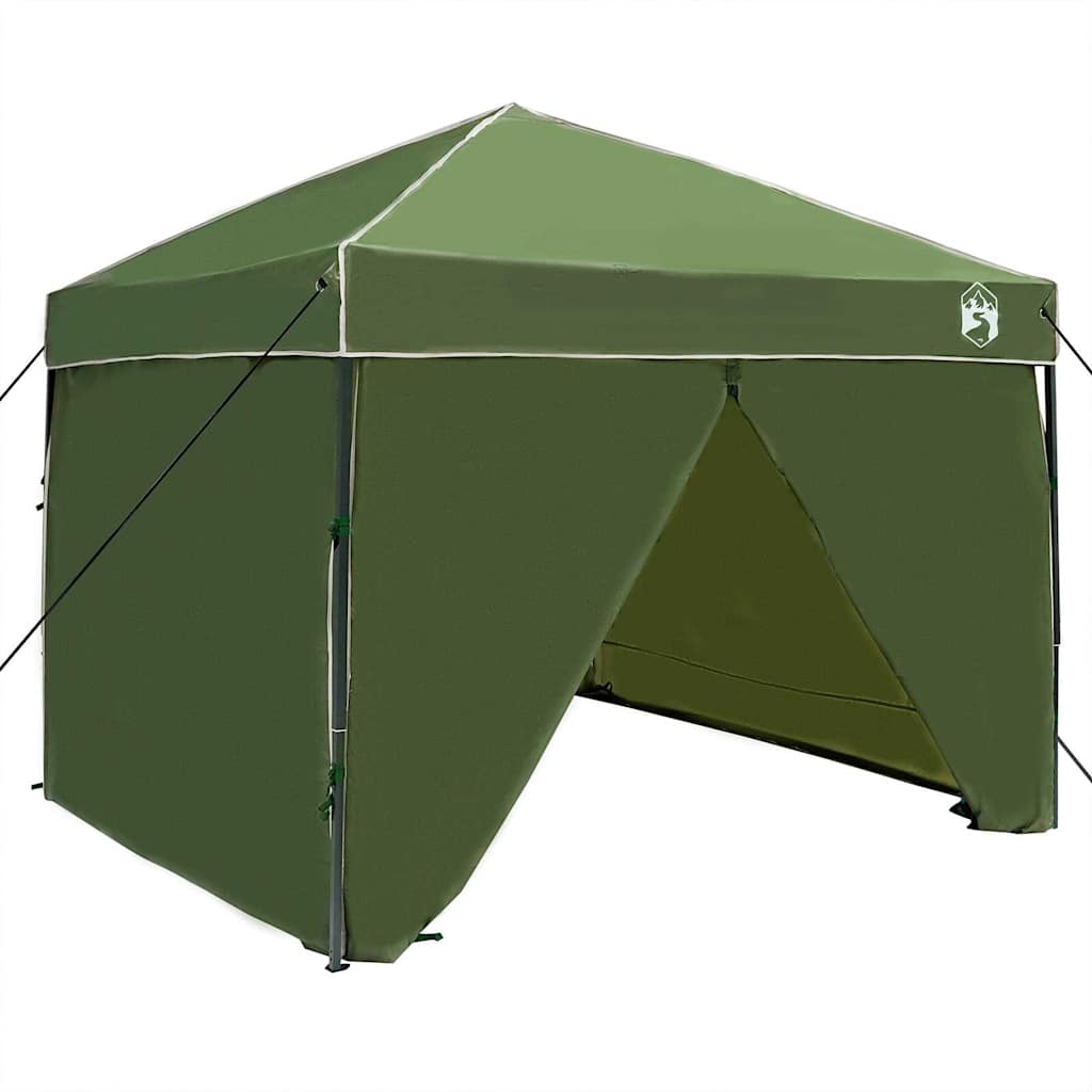 Pop-up Canopy Tent Green 250 x 250 cm Fabric
