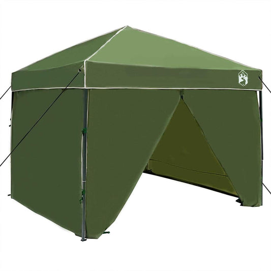 Pop-up Canopy Tent Green 250 x 250 cm Fabric