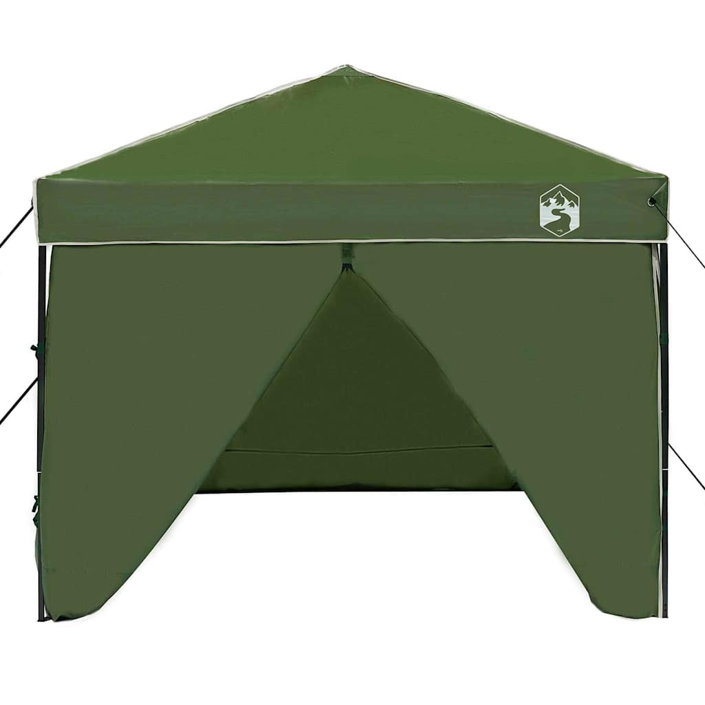 Pop-up Canopy Tent Green 250 x 250 cm Fabric
