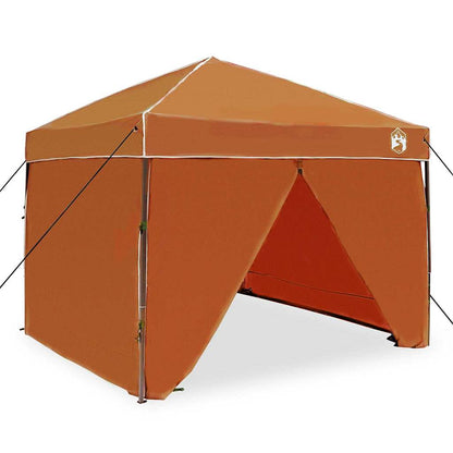 Pop-up Canopy Tent Orange 250 x 250 cm Fabric