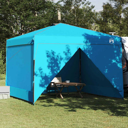 Pop-up Canopy Tent Blue 300 x 300 cm Fabric