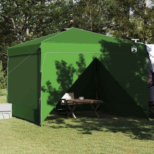 Pop-up Canopy Tent Green 300 x 300 cm Fabric