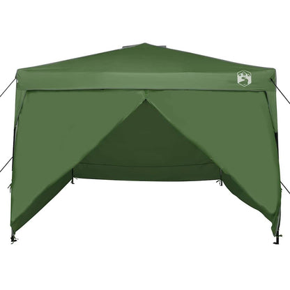 Pop-up Canopy Tent Green 300 x 300 cm Fabric