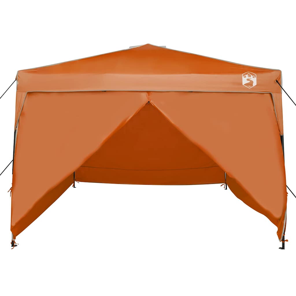 Pop-up Canopy Tent Orange 300 x 300 cm Fabric