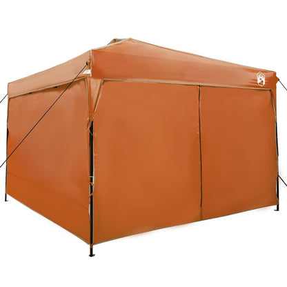 Pop-up Canopy Tent Orange 300 x 300 cm Fabric