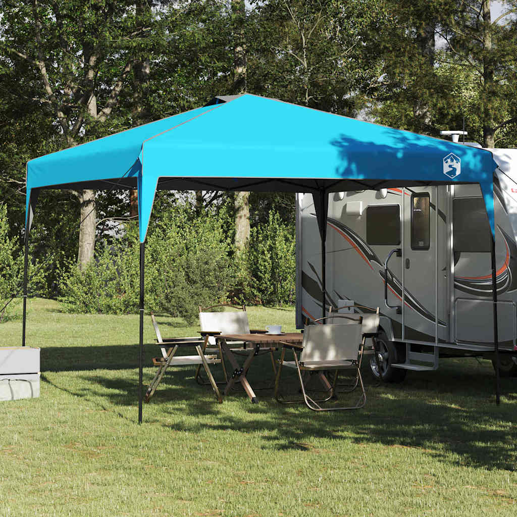 Pop-up Canopy Tent Blue 300 x 300 cm Fabric