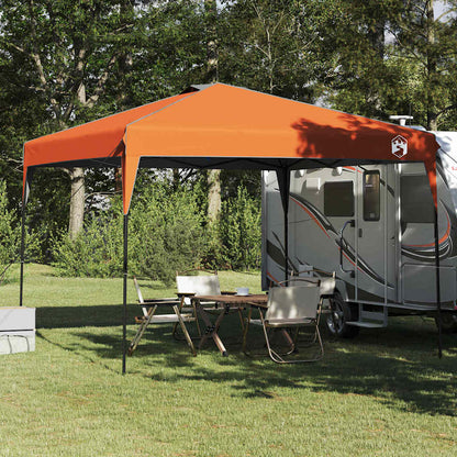 Pop-up Canopy Tent Orange 300 x 300 cm Fabric