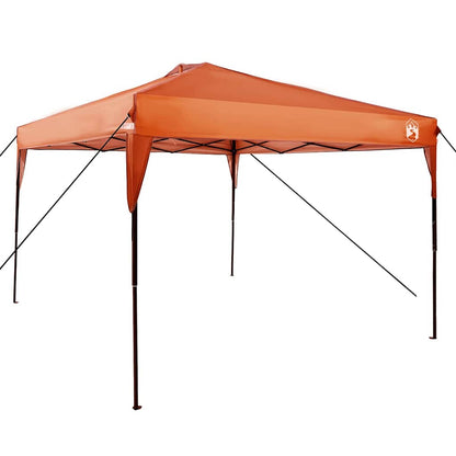 Pop-up Canopy Tent Orange 300 x 300 cm Fabric
