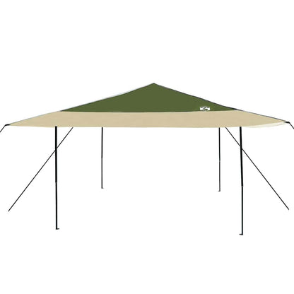 Pop-up Canopy Tent Green 400 x 400 cm Fabric