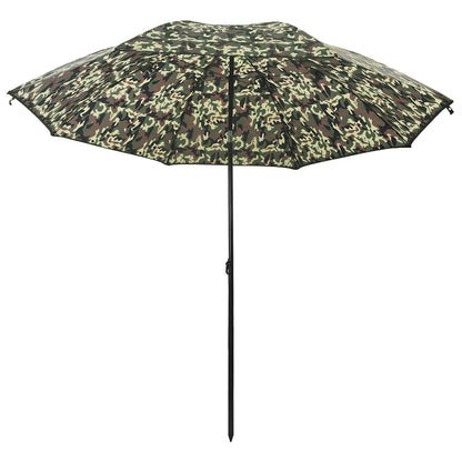 Fishing Umbrella 228 x 204 cm Oxford Polyester Camouflage